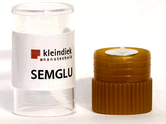 SEM-compatible glue