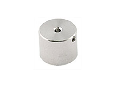 Mini-cylinder stub tube/needle clamp Ø2mm, JEOL,  Ø12.2 x 10mm