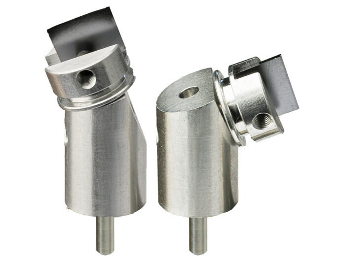 EBSD 70° pre-tilt mini-vice holder for cross sections