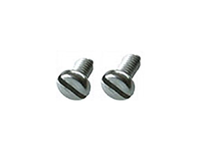 EM-Tec M4P set of slotted pan head screws M4, stainless steel AISI 304