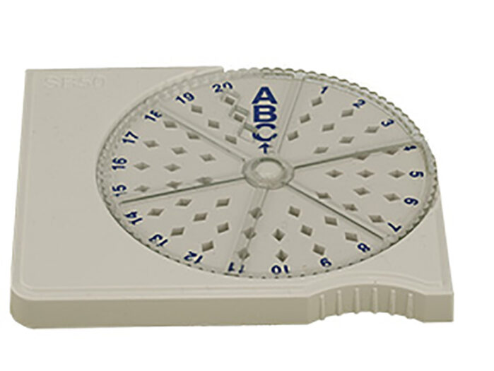 Gilder SB50 TEM grid storage box for 50 TEM grids