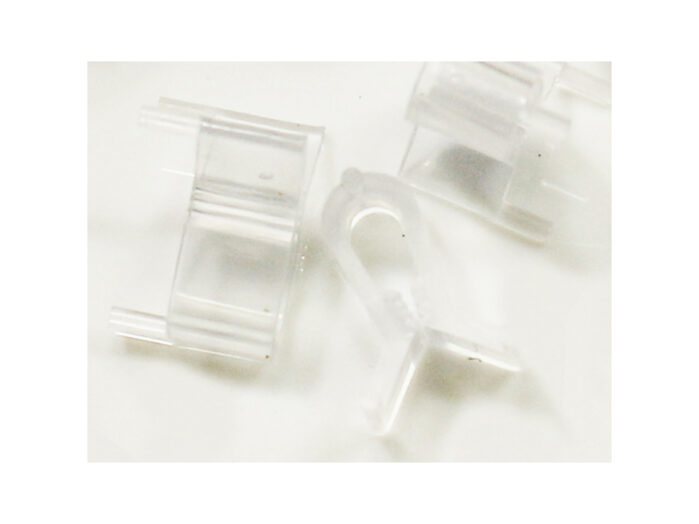 Micro-Tec T1C clear plastic embedding T clip for single thin sample