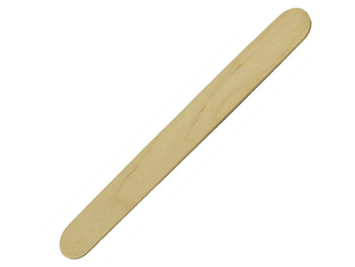 Flat, wooden applicator sticks, large - 150 x 19 x 1.6mm