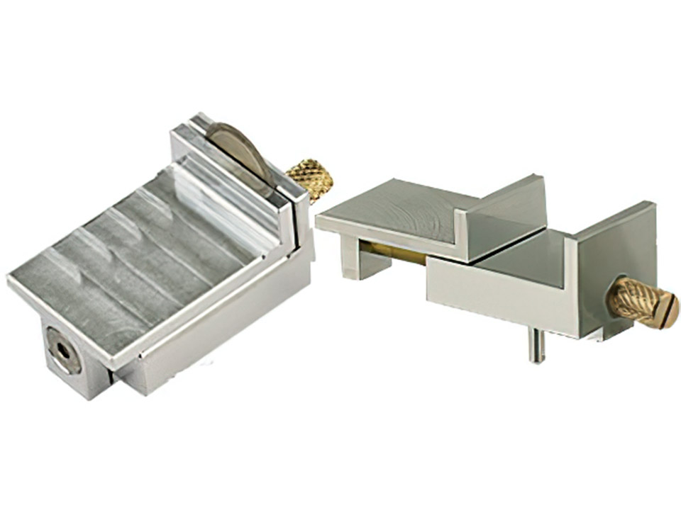 12-000200-MtoN-EM-Tec V22 compact vise type sample holder for up to 22mm pin