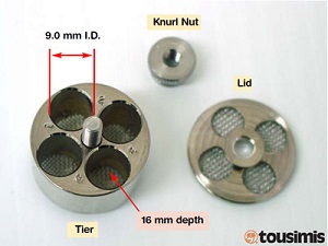 8764 holder for 4 samples