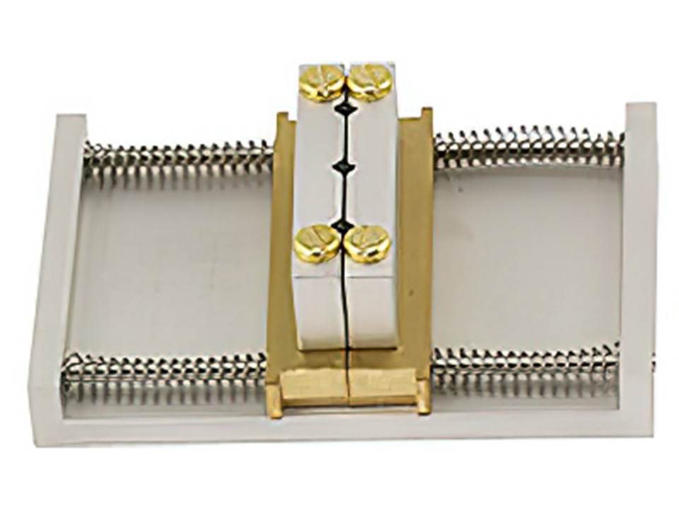universal double sided spring-loaded larger vise