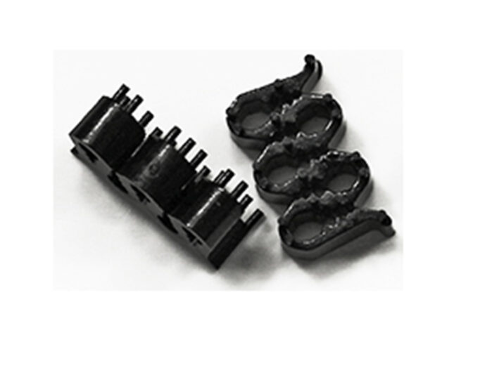 Micro-Tec S5B black plastic multiple embedding S clip for up to 5 thin samples