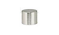 10-005112-JEOL12x10mm cylinder SEM sample stub aluminium-small