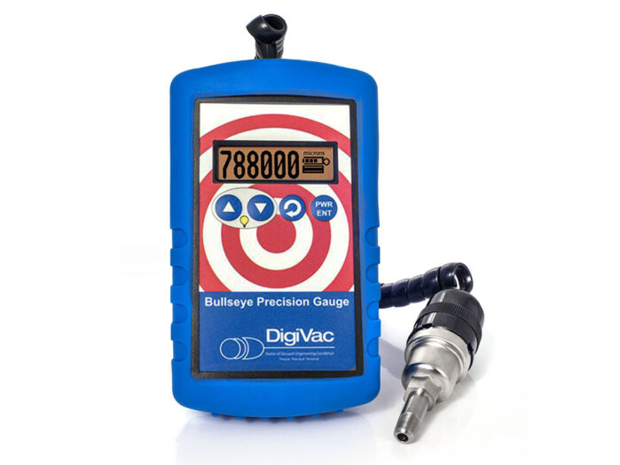 Bullseye precision vacuum gauge with Thermocouple sensor, 1/8inch NPT