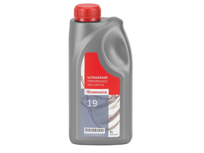 Edwards Ultragrade 19 vacuum pump oil for standard applications in single and dual stage rotary vacuum pumps