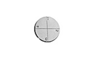 10-002113-Engraved SEM pin stub 12mm diameter