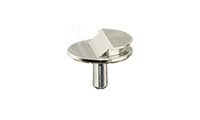 10-002118-Low profile SEM pin stub 12 diameter with 36 degree for Zeiss SEM FIB aluminium