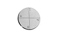 10-002119-Engraved SEM pin stub 19mm diameter