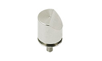 10-002201-45 degree angled high profile SEM pin stub-2-7 diameter standard pin
