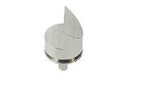 10-002202-45-90 degree angled high profile SEM pin stub-2-7 diameter standard pin