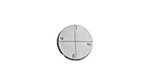 10-003113-Engraved Zeiss SEM pin stub 12mm diameter
