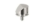 10-3204-MtoN-45 degree angled Zeiss pin stub 12 diameter short pin