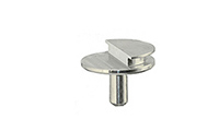 Low profile Zeiss SEM pin stub 12 mm diameter with 90 degree-small